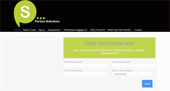 Desktop Screenshot of porterssolicitors.co.uk